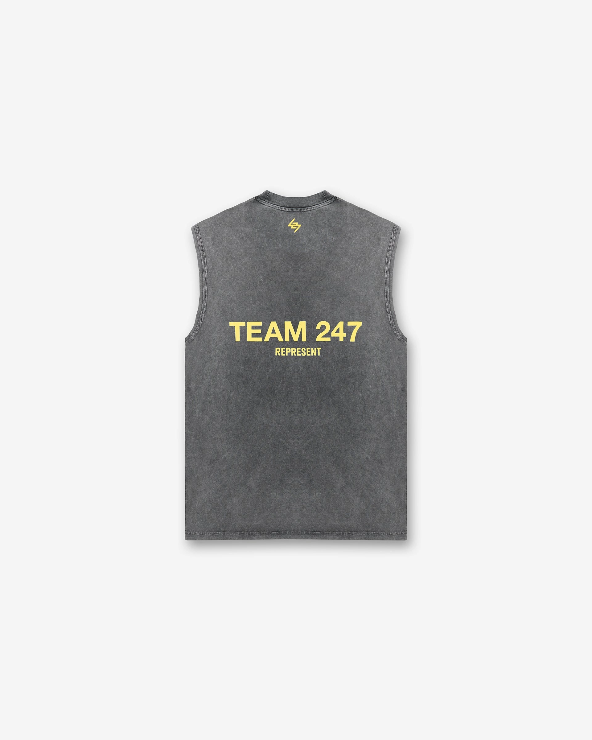Team 247 Oversized Tank - Pewter Lemon Light Layer Everyday Look