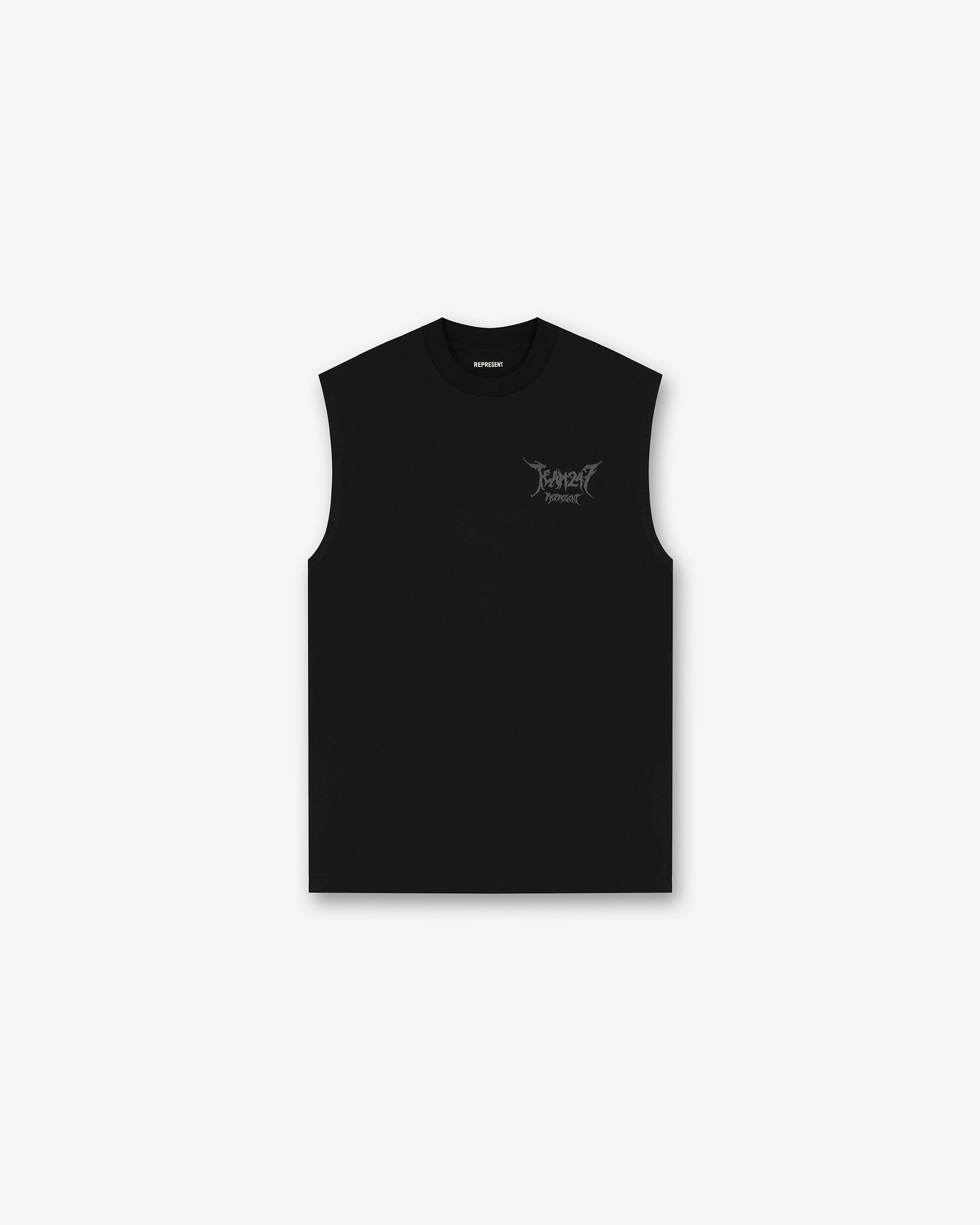 Team 247 X END Oversized Tank - Jet Black Comfortable apparel Smooth Look