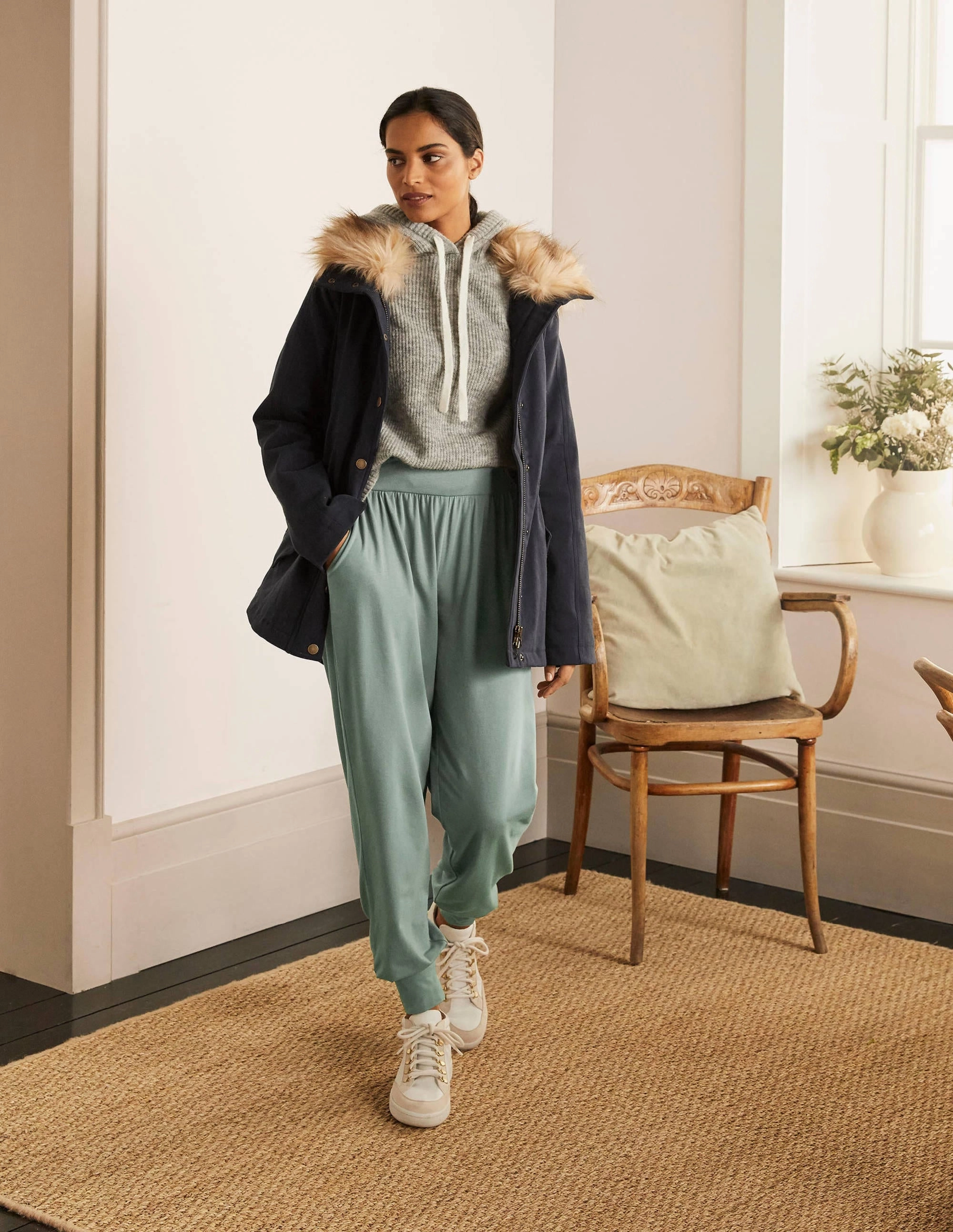 Sport Comfort Odor Control Technology Hareem Jersey Joggers-Alder