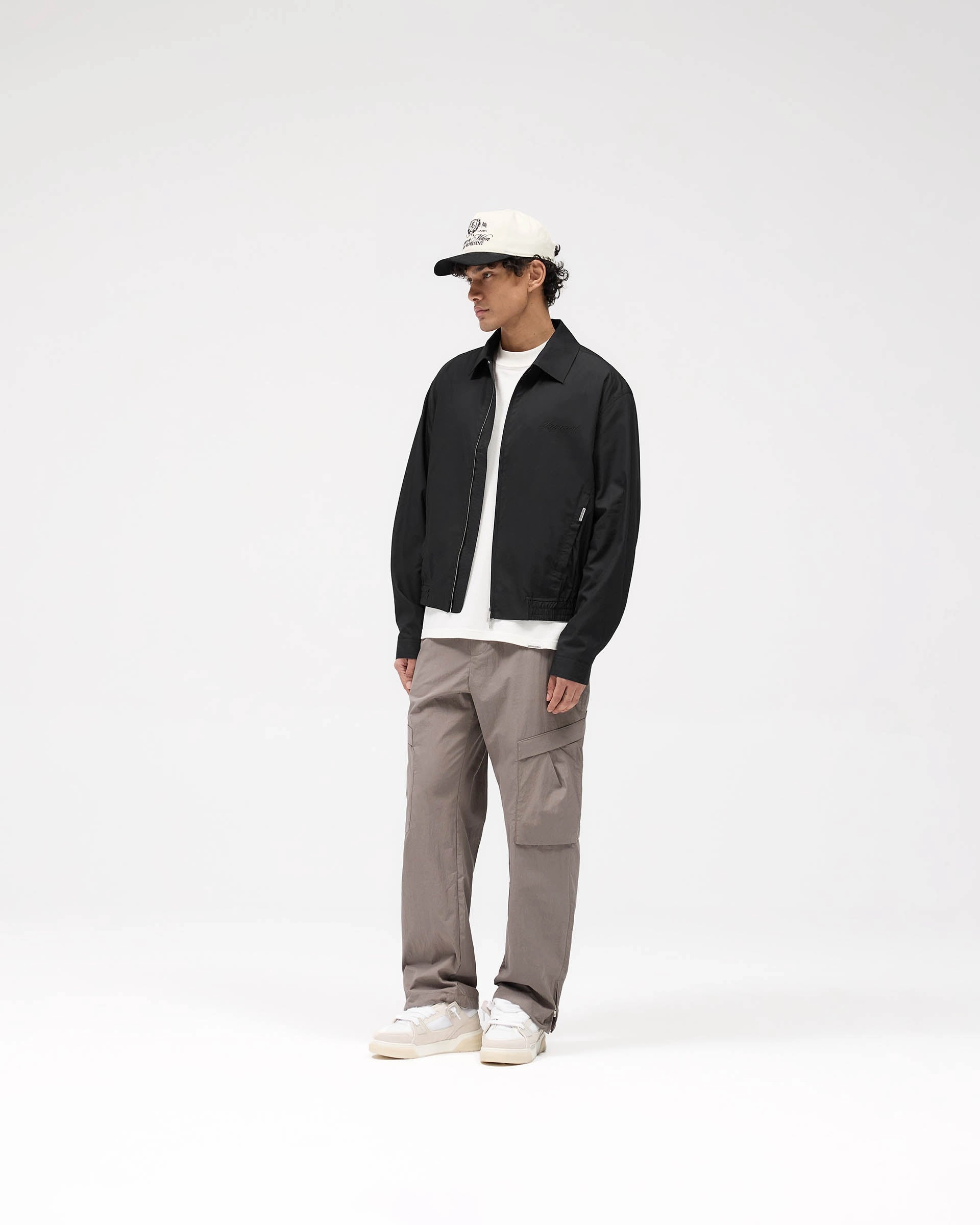 Fade Resistant Dye Modern Cut Tech Cargo Pant - Mid Grey