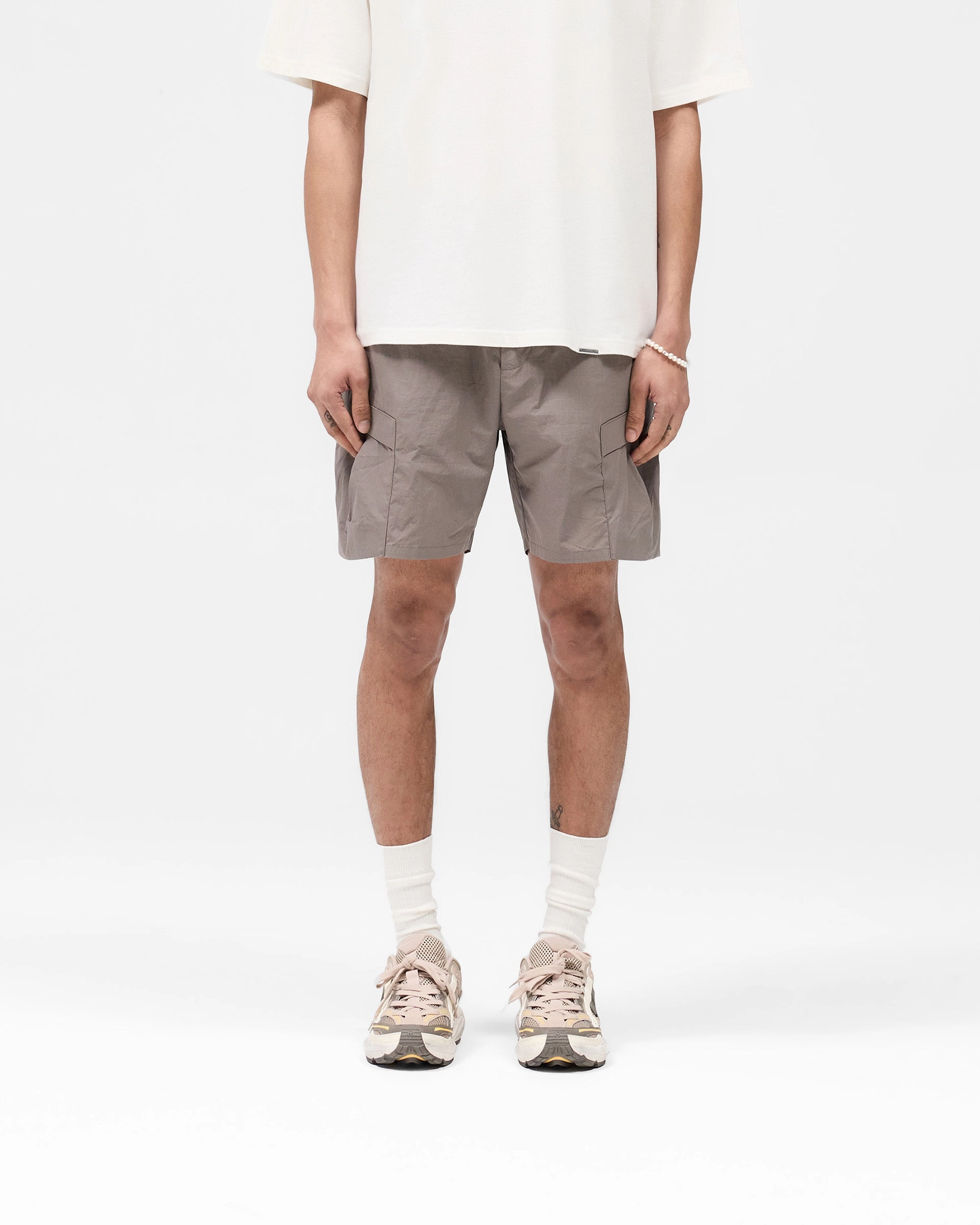 Stay Flexible Tech Cargo Short - Mid Grey