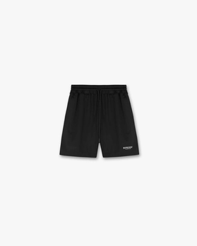 Quick Access Cargo Pockets Dynamic Flex Zones Represent Owners Club Mesh Shorts - Black