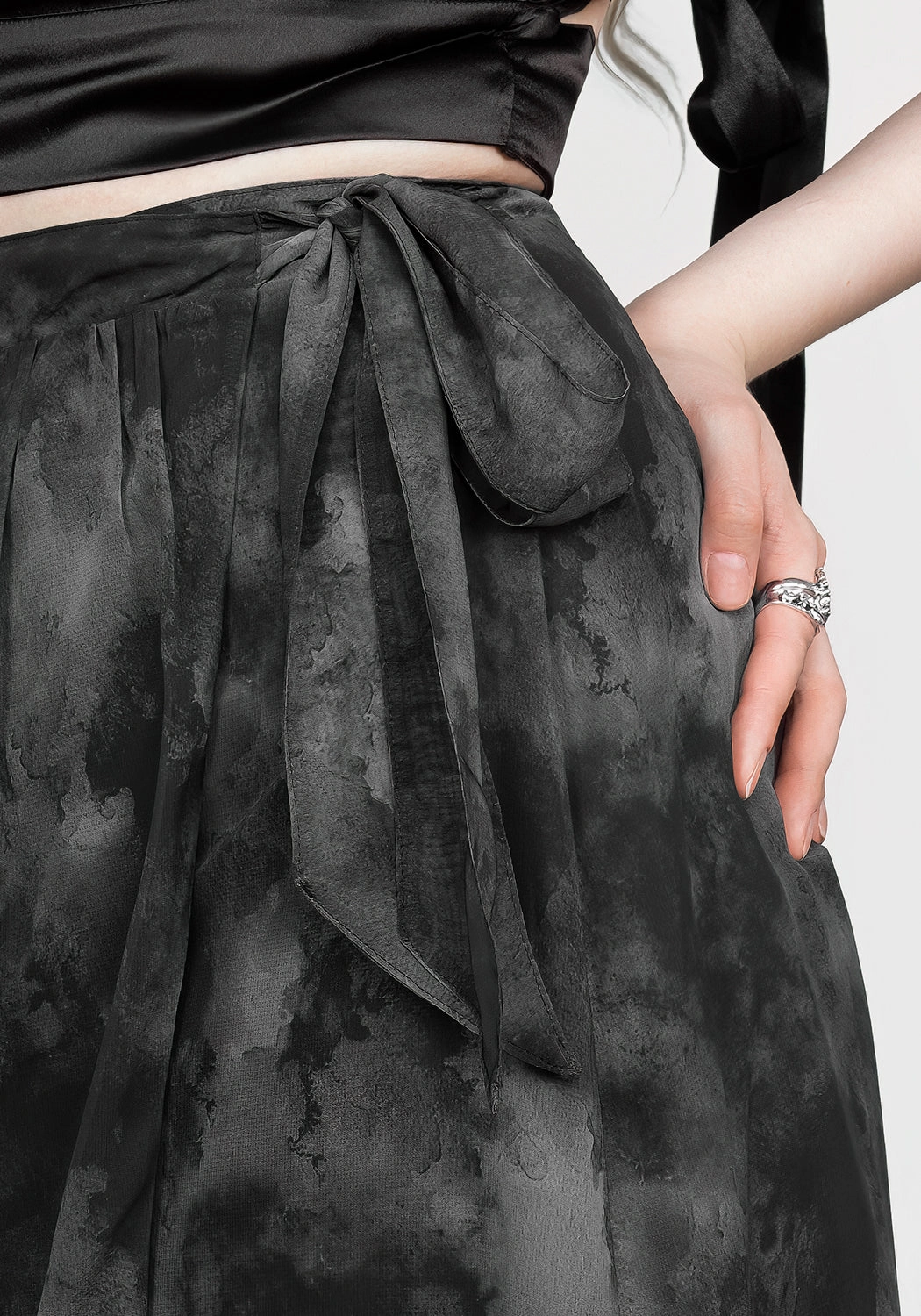 Wardrobe Classic Bohemian vibe Tempest Tie Waist Midaxi Skirt