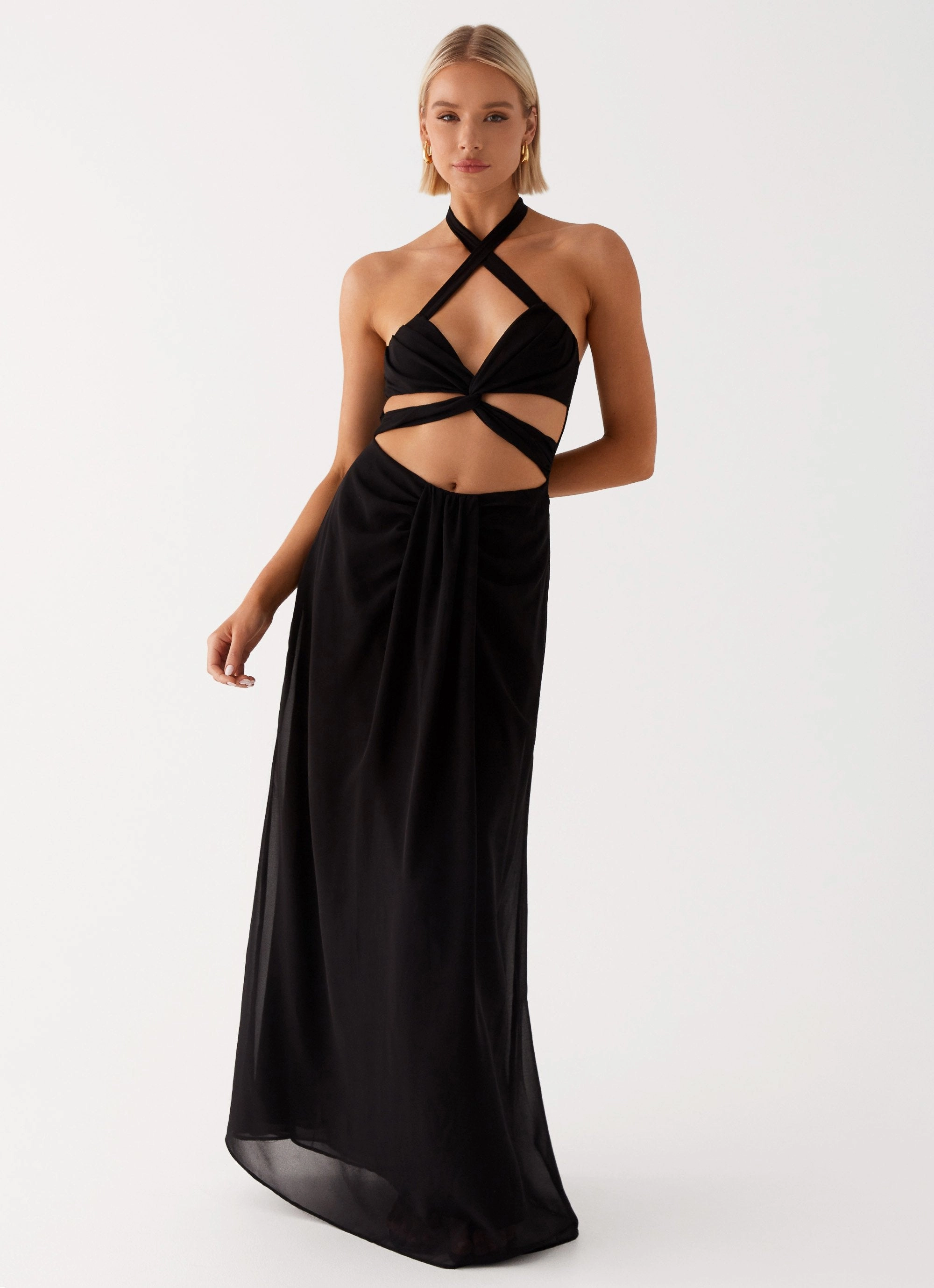 Ready Glow Lady Marmalade Maxi Dress - Black