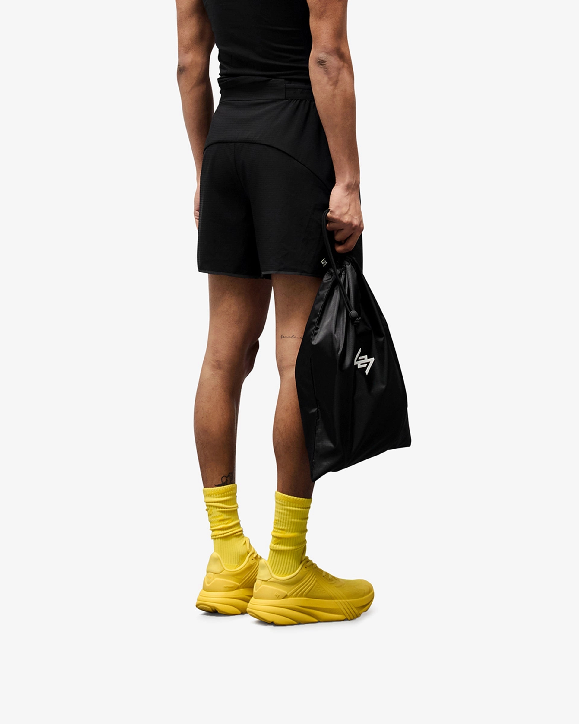 Team 247 Aero Short - Black Recycled Polyester Blend Quick Dry Technology