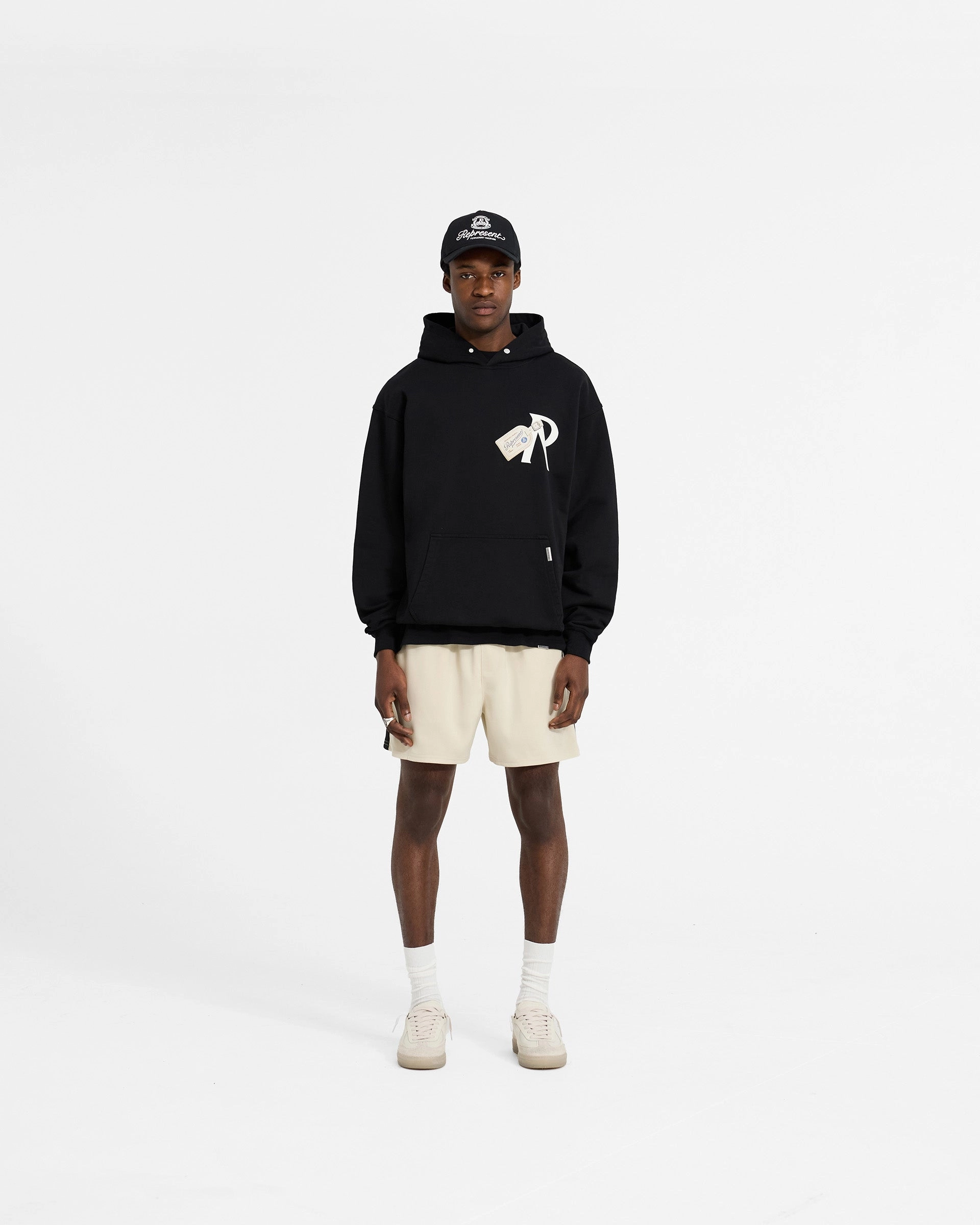 Versatile Layering Capability Track Short - Antique White