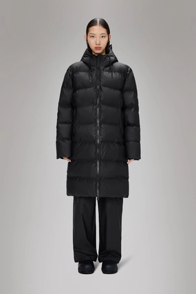 Lightweight Polyester Blend Alta Longer Puffer Jacket