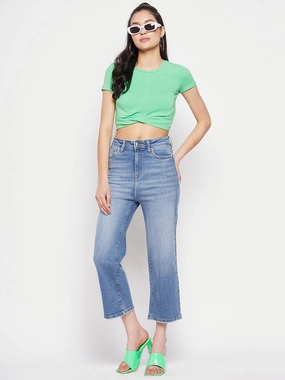 Light Fabric Madame Blue Denim
