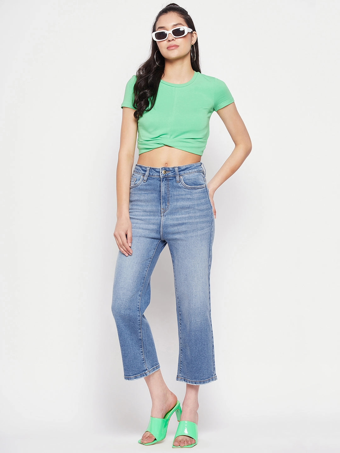 Light Fabric Madame Blue Denim