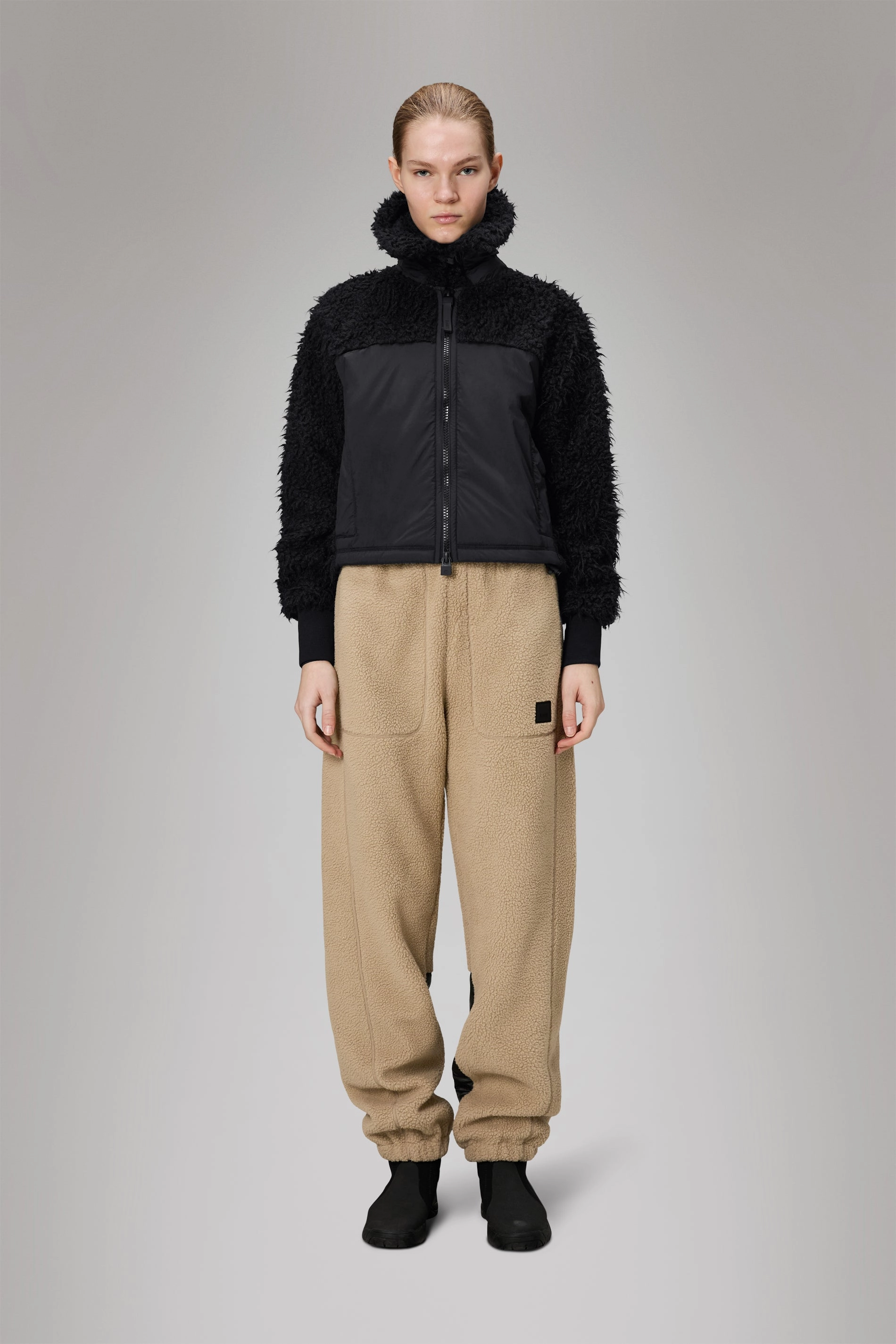 Cozy Hood Detail Trikala Vision Fleece W Jacket