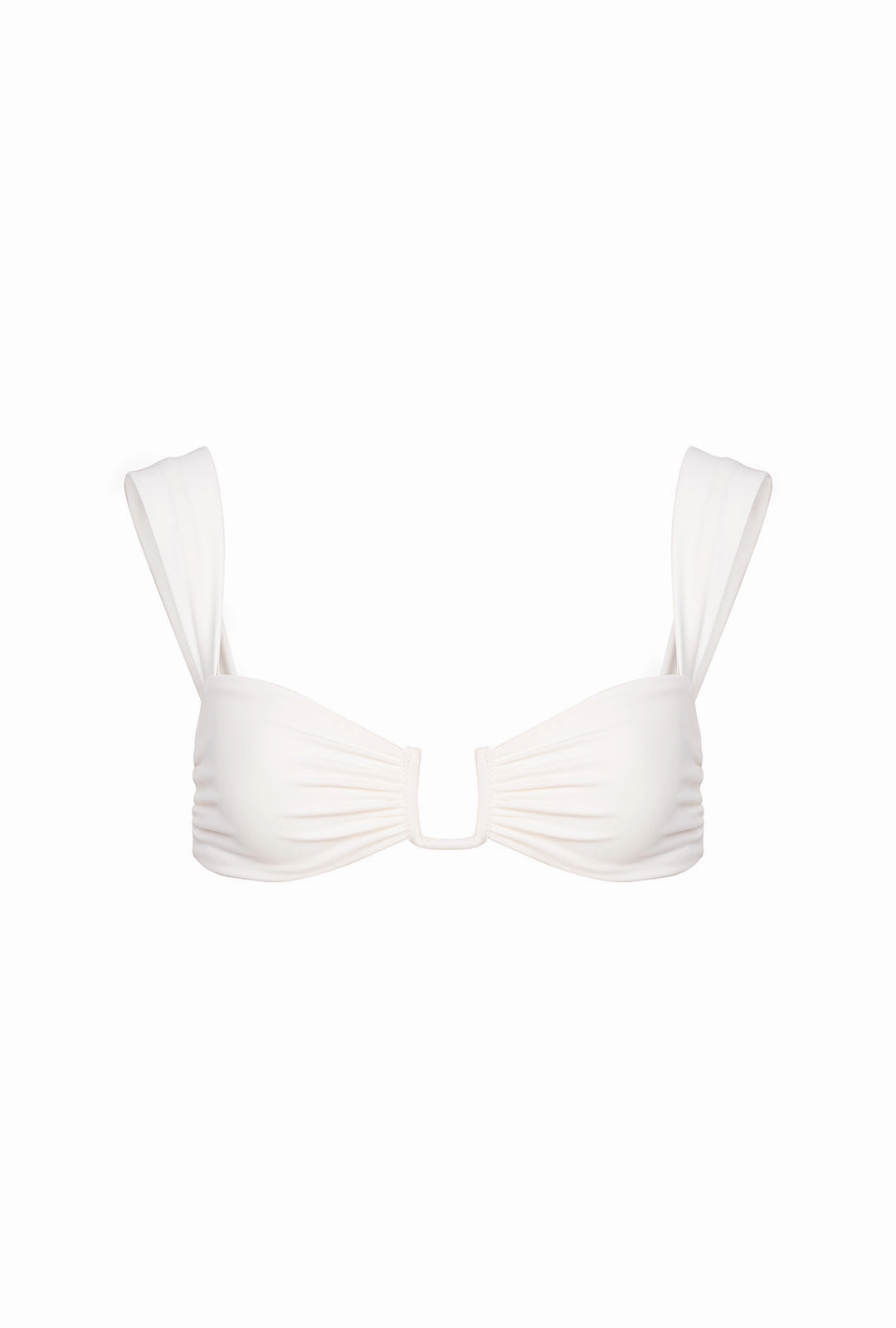 Flexible Bonded Seams Cannes Top - Bridal White