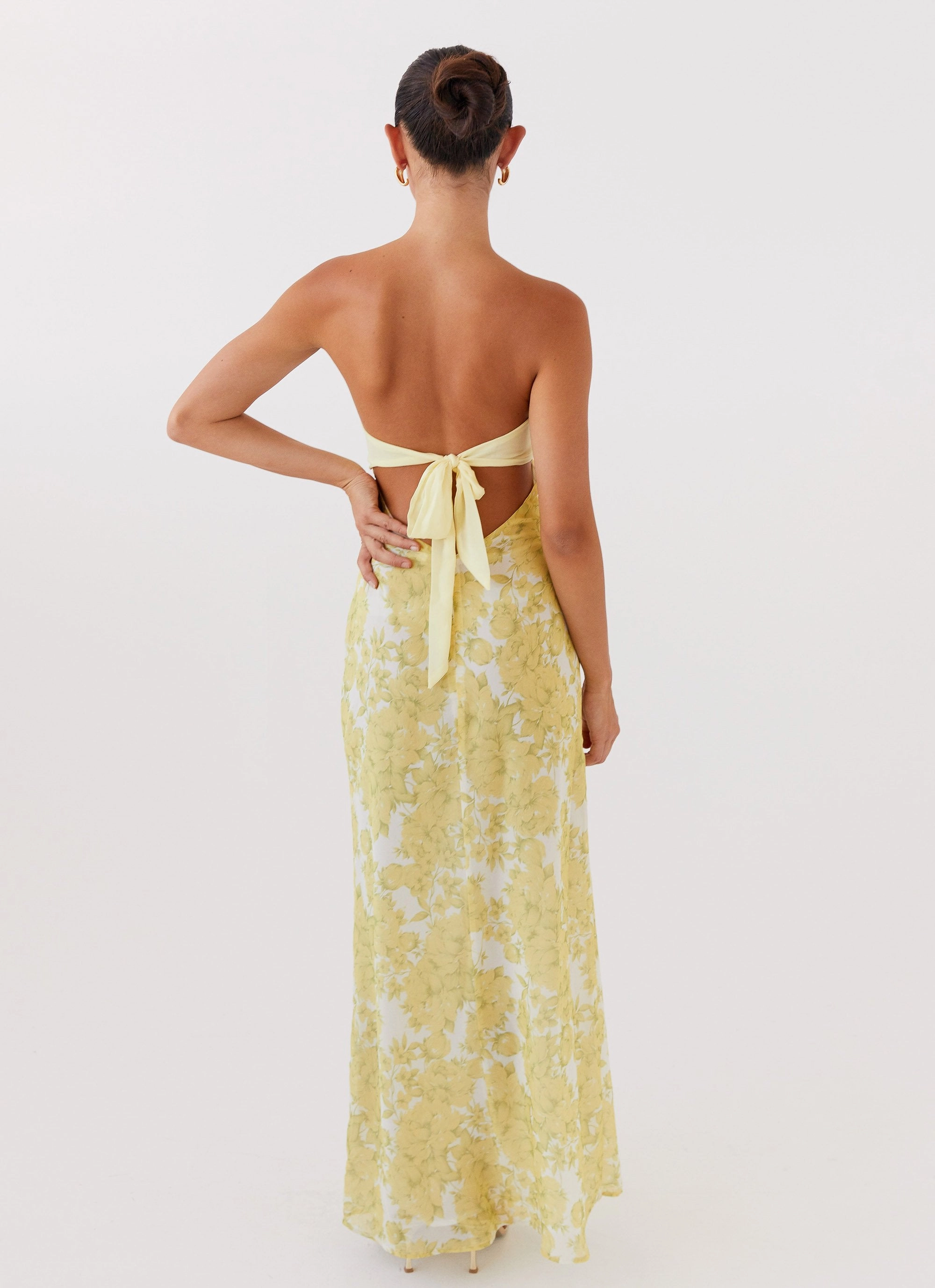 Tropicana Maxi Dress - Daffodil QuickReleaseClasp