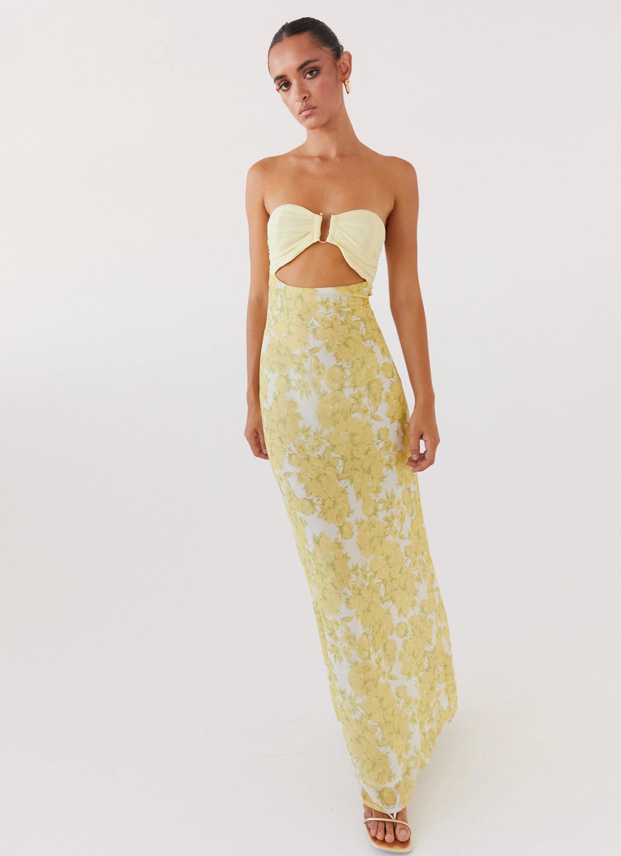 Tropicana Maxi Dress - Daffodil Soft and Chic Perfect Look