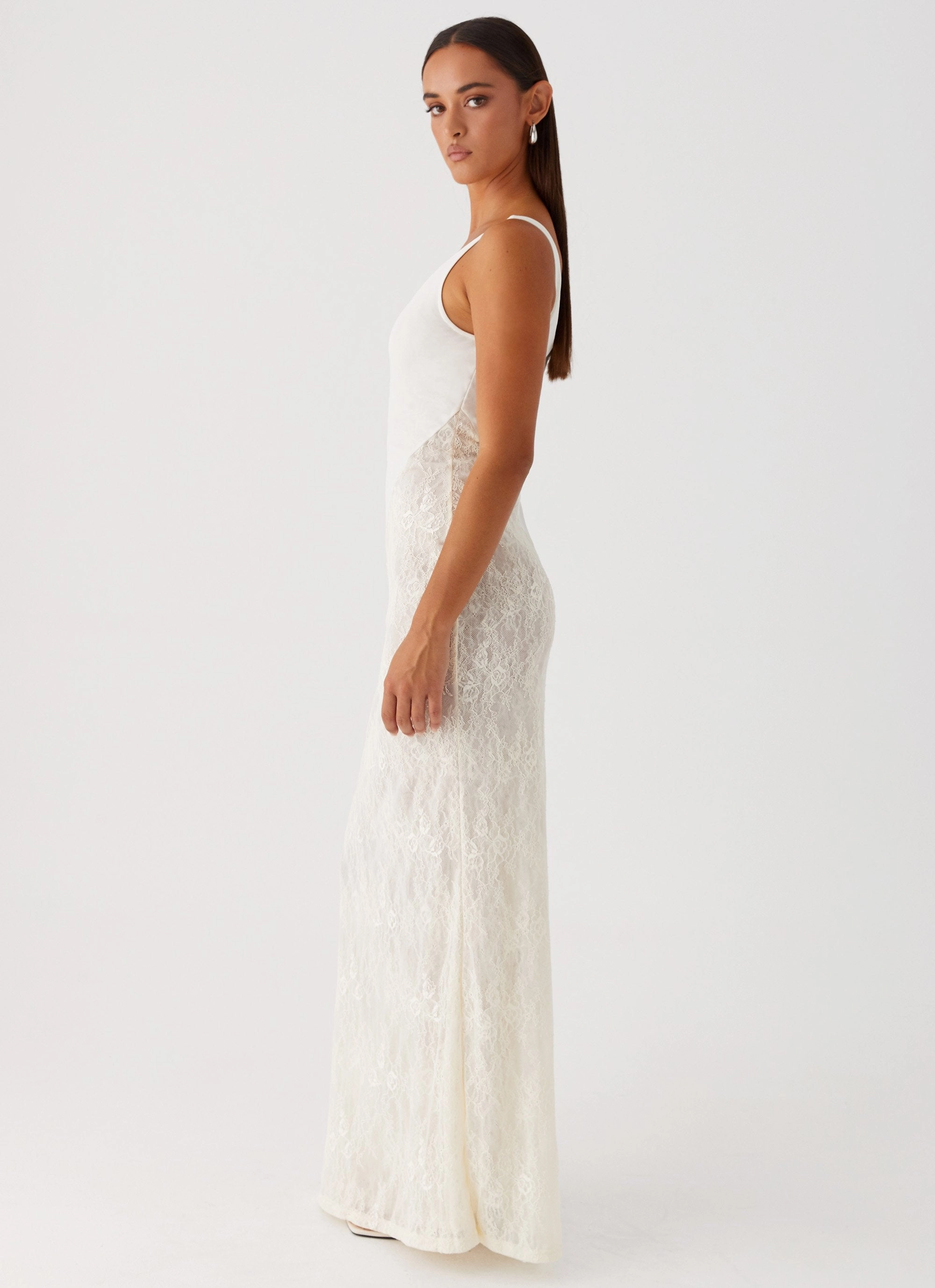 Walk Easy Timeless Layering Twilight Dreams Maxi Dress - Ivory