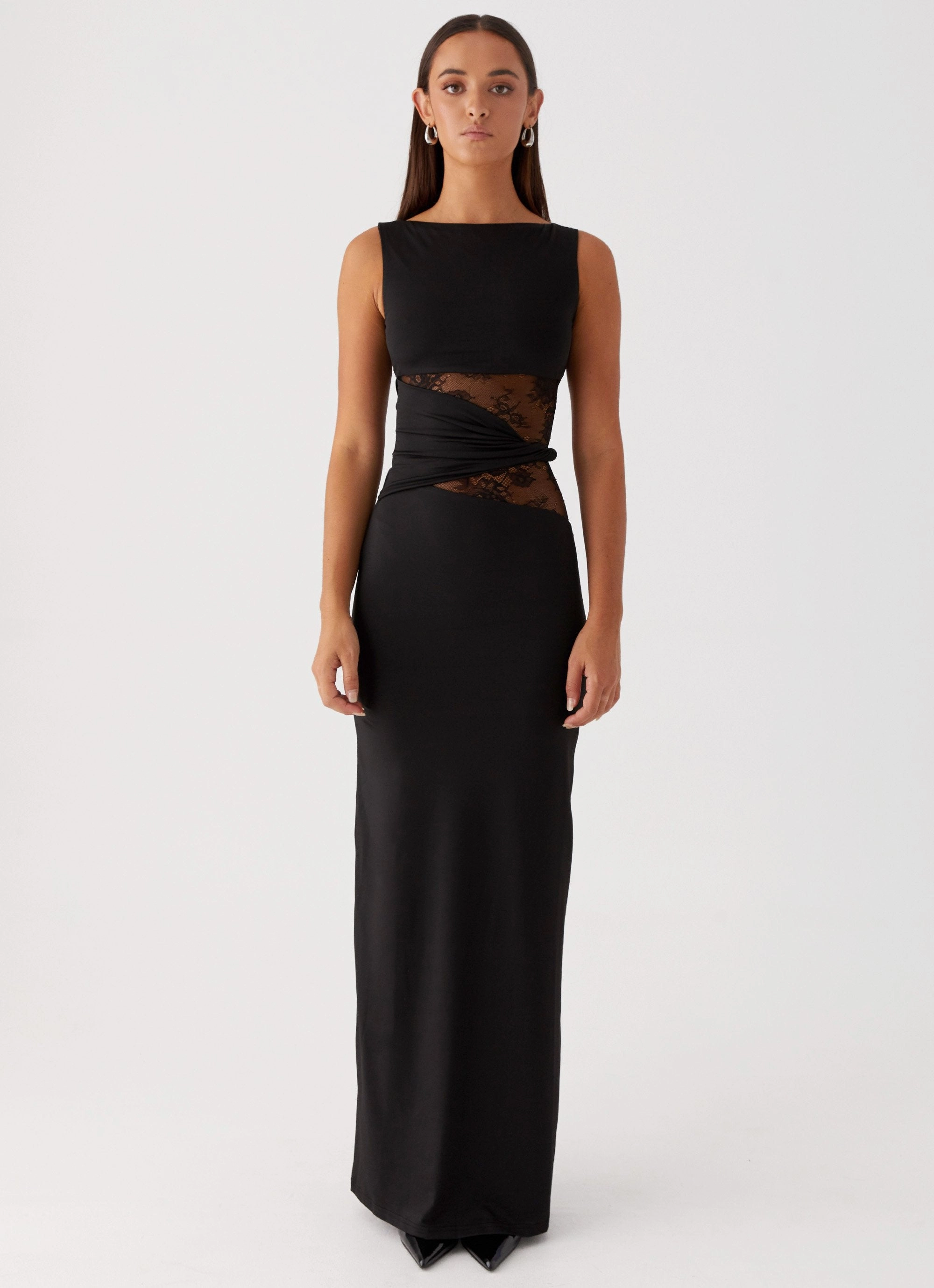 Soft Layering Karma Maxi Dress - Black