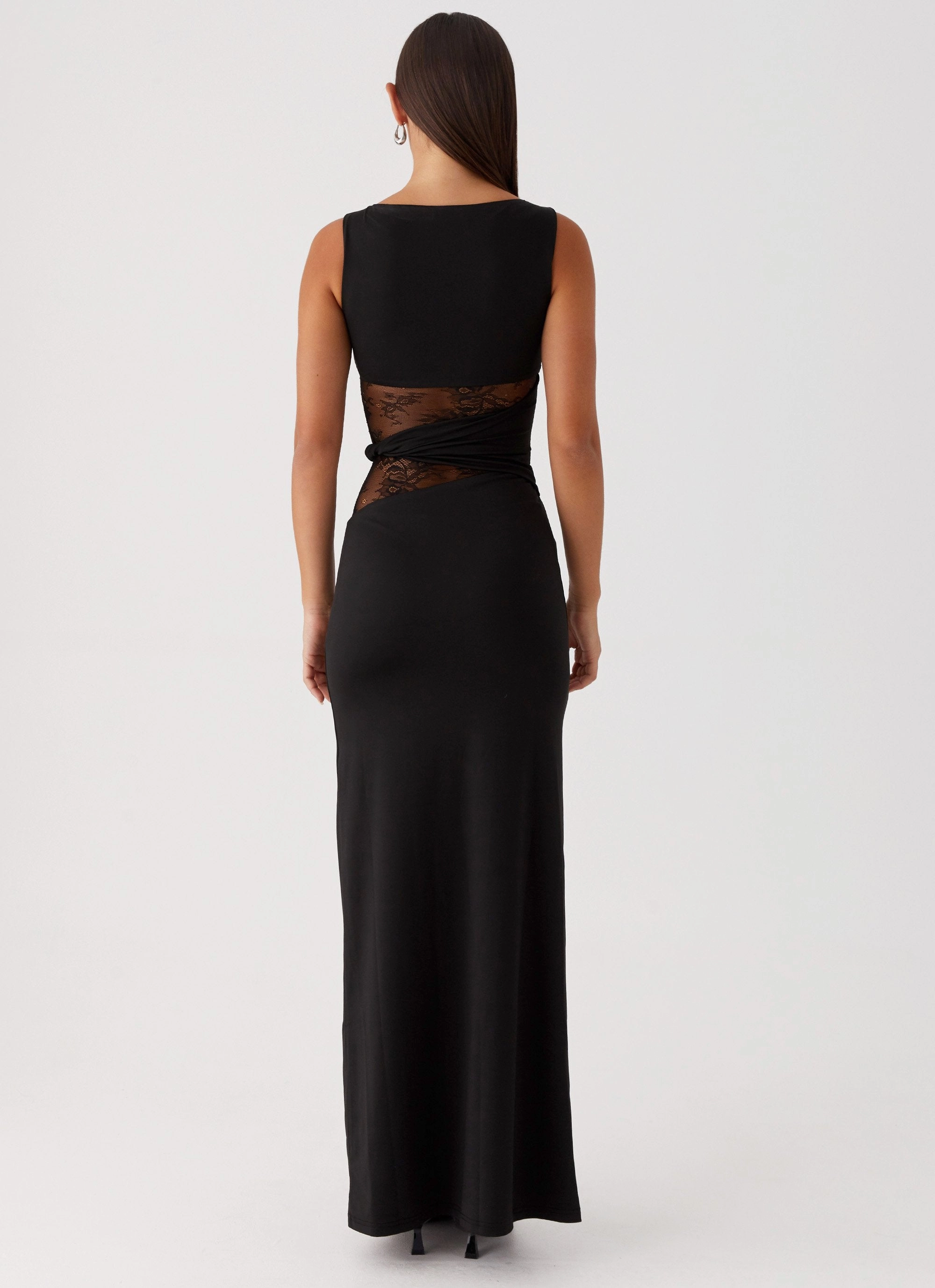 Easy-Storage Karma Maxi Dress - Black
