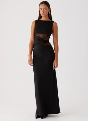 Stylish Appeal Karma Maxi Dress - Black