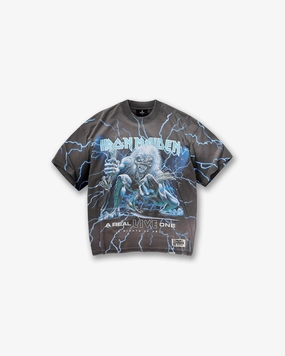 Represent X Iron Maiden A Real Live One T-Shirt - Stained Brown Comfortable fit