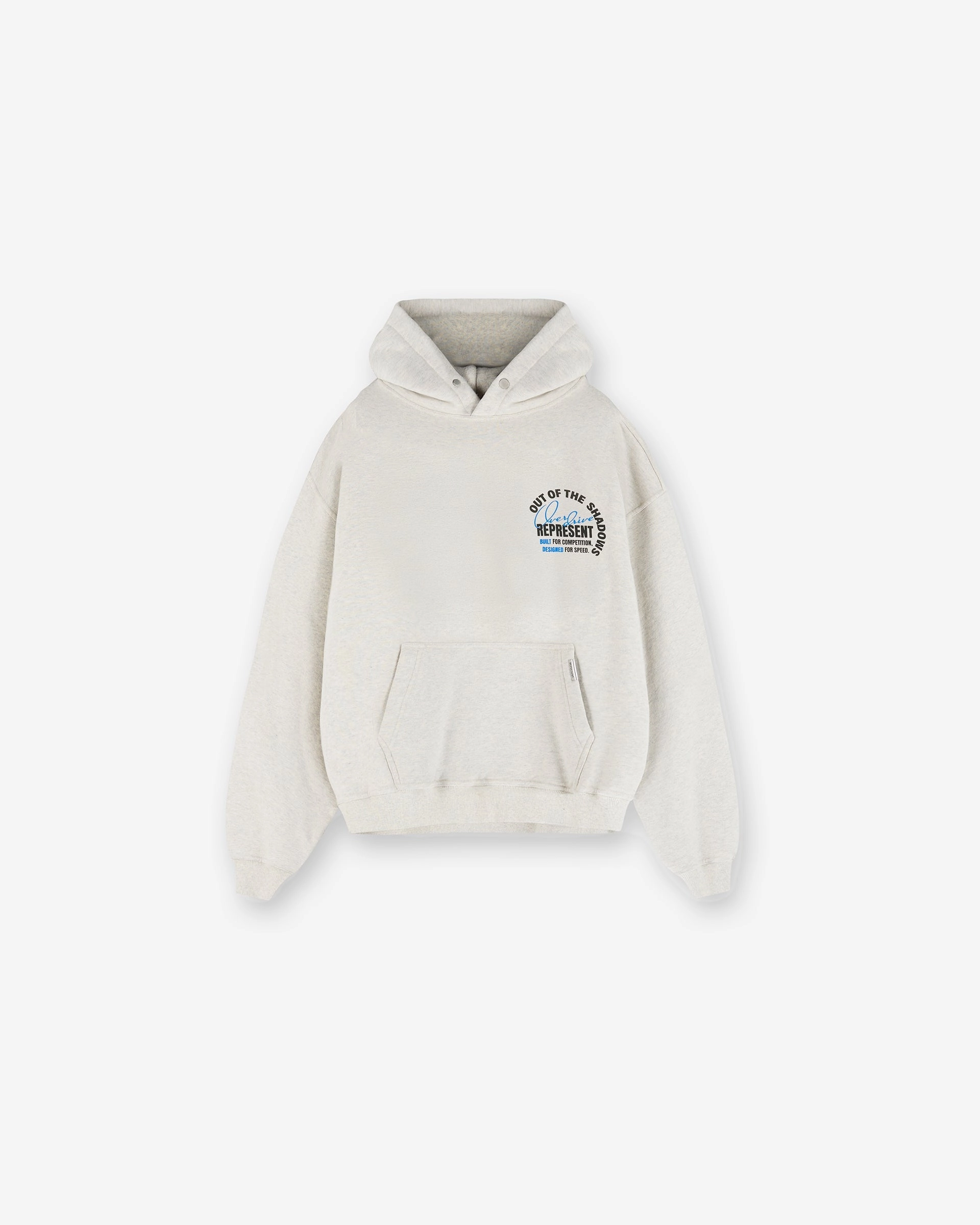 Out Of The Shadows Hoodie - Cream Marl Flexibility Focus