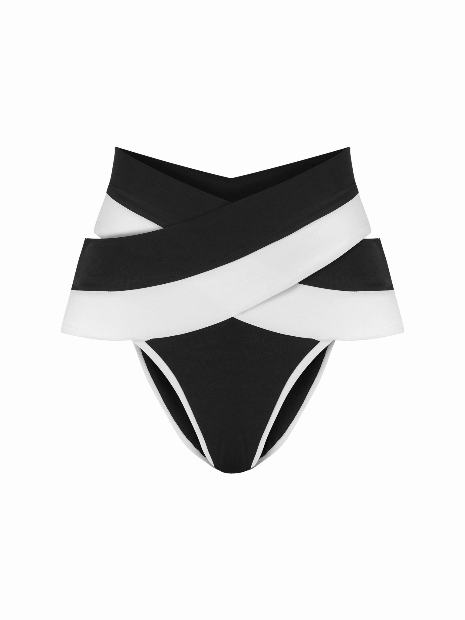 Lucette Double B&W Rash Guard Layer