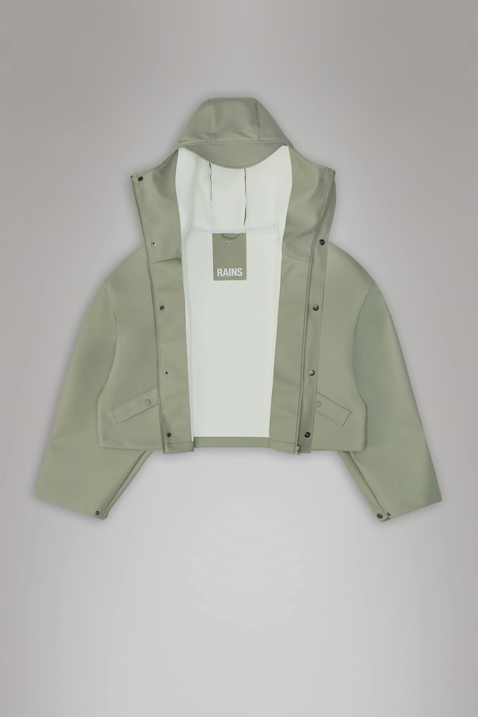 Vision Rain Jacket Short EcoFriendly Water Repellency All Year