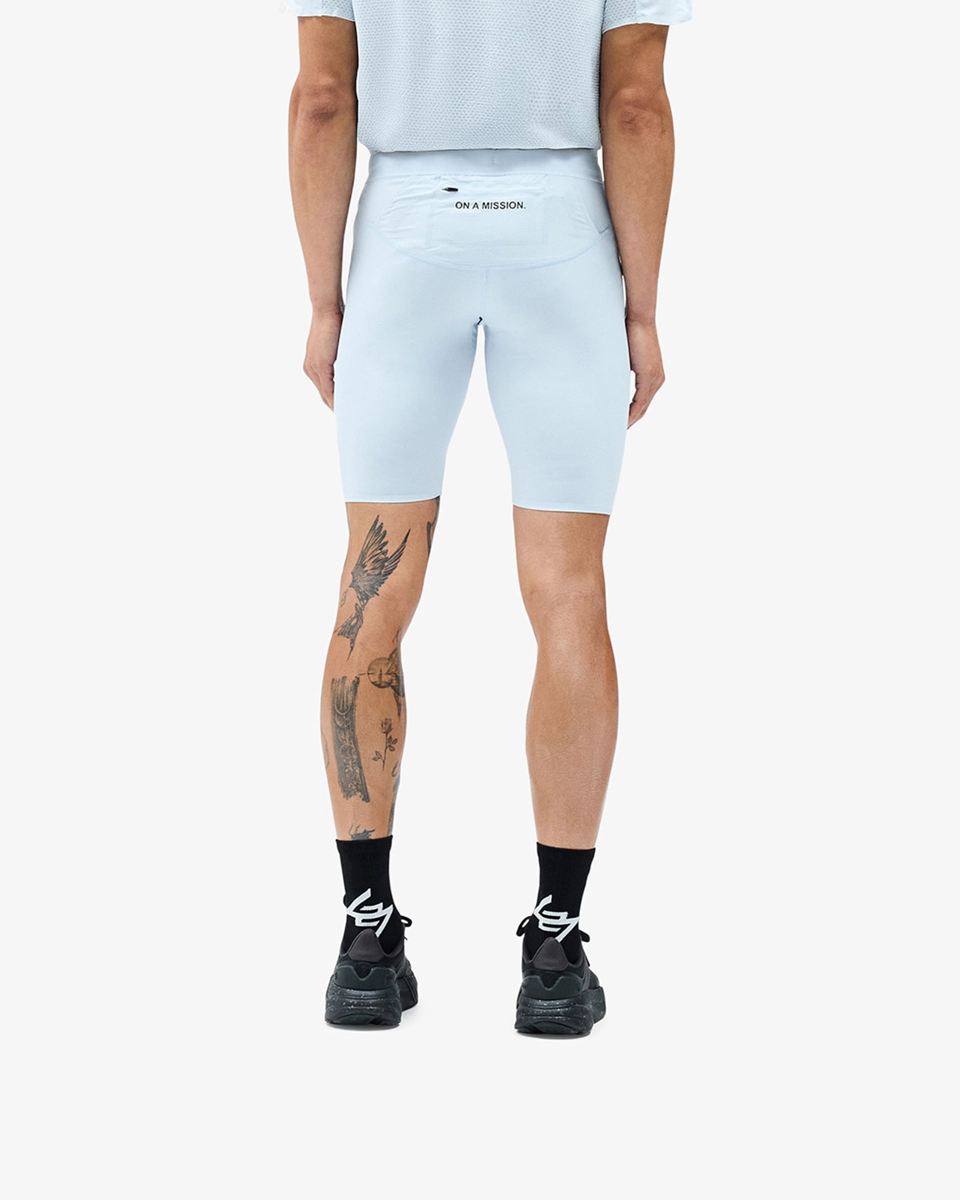 Mid - rise 247 London Half Tight - Blue