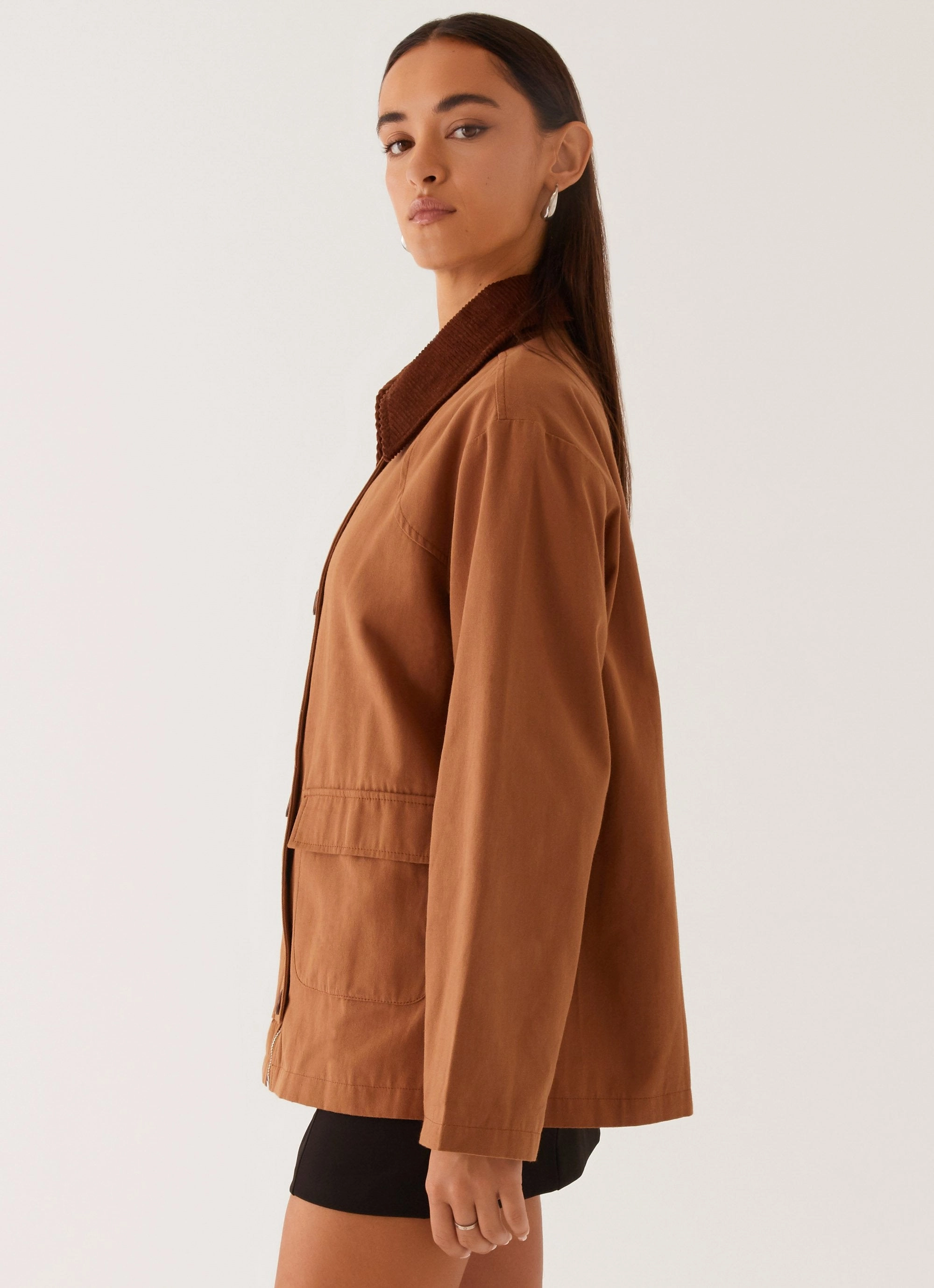 High Density Weave Modern Fit Sonoma Barn Jacket - Tan