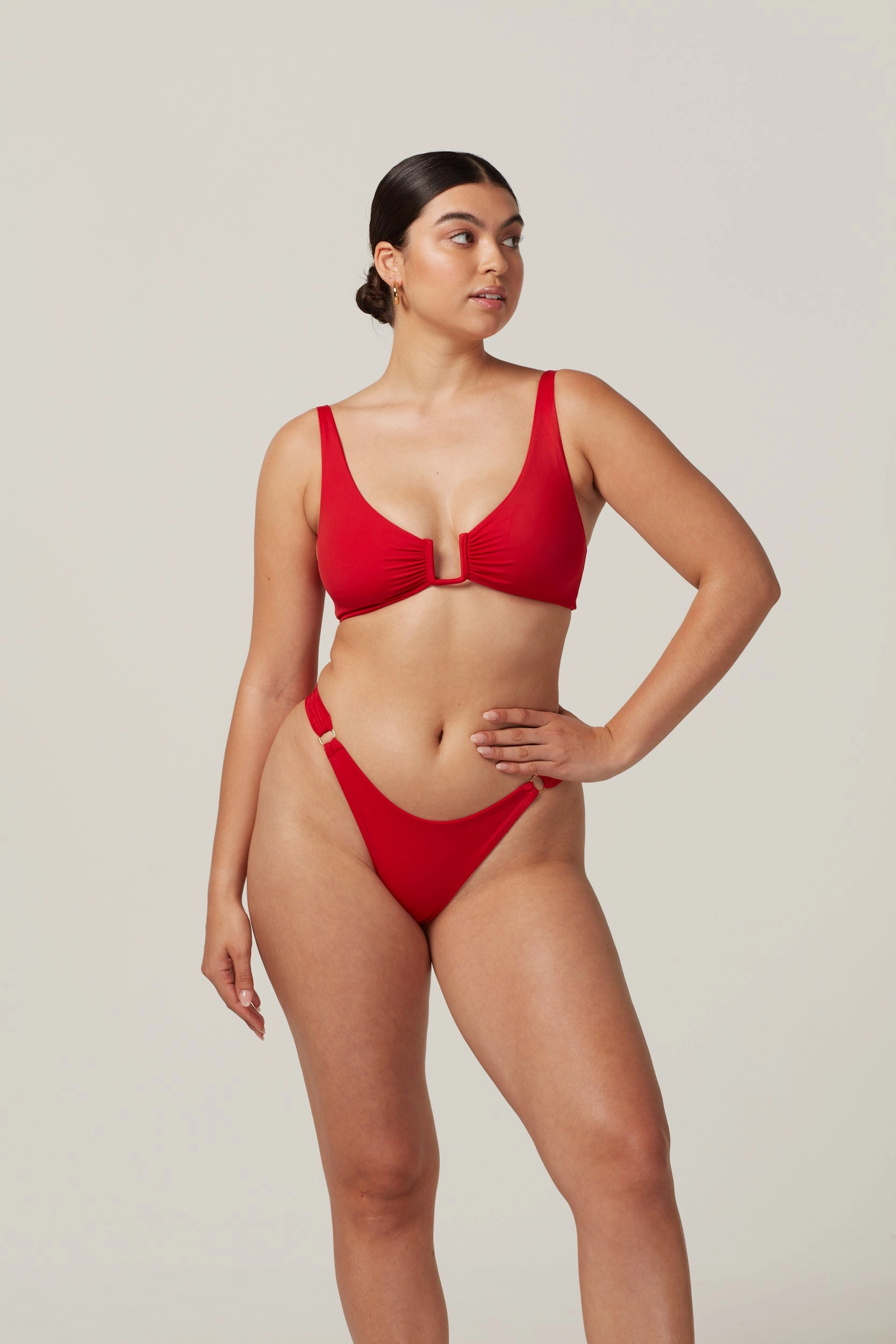 maternity wear Palma Top - Red