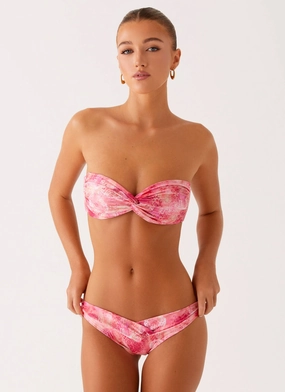 Outdoor Recreation Delta Bandeau Bikini Top - Flamingo Fling
