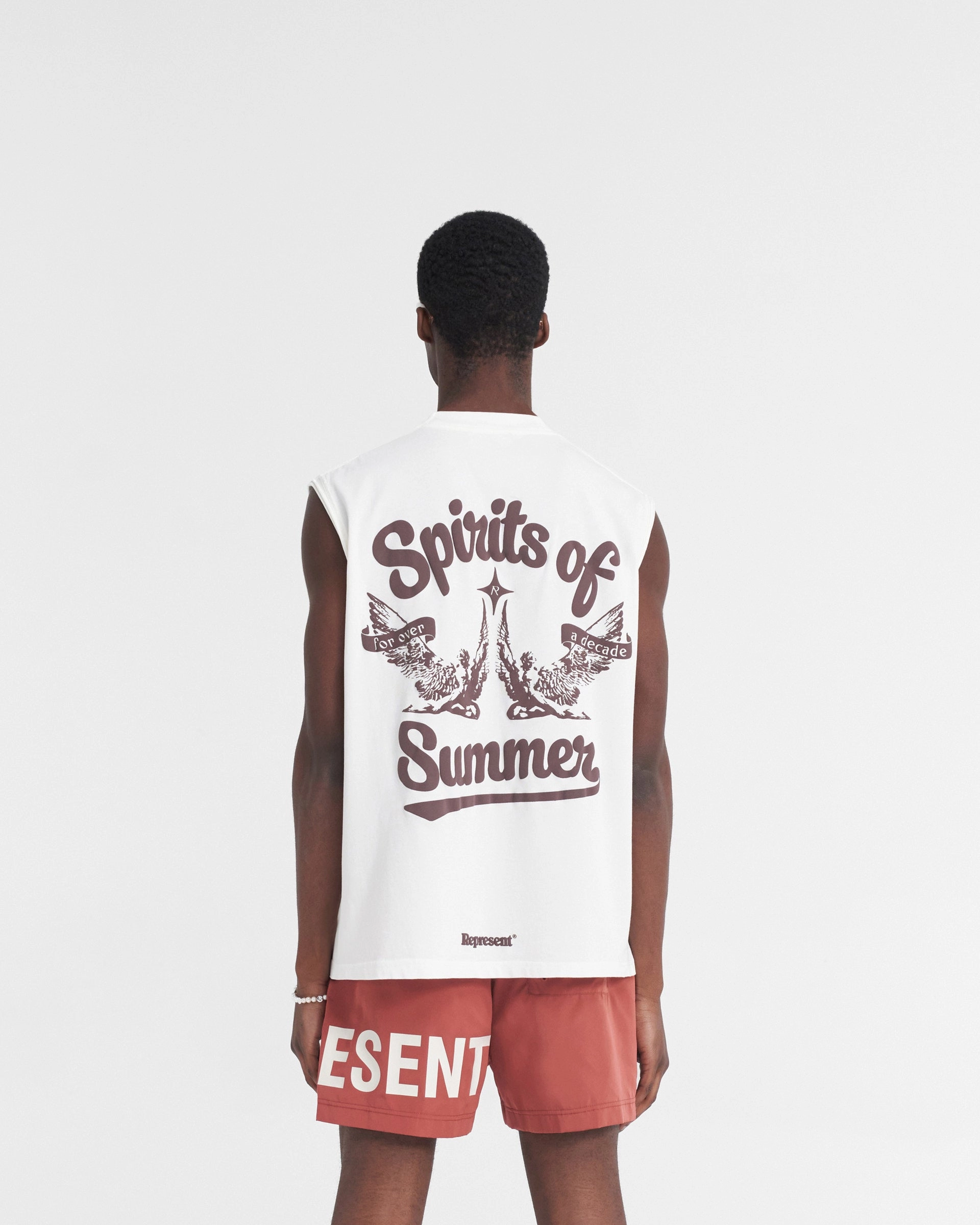 All-Weather Wear Spirits Of Summer Tank - Flat White