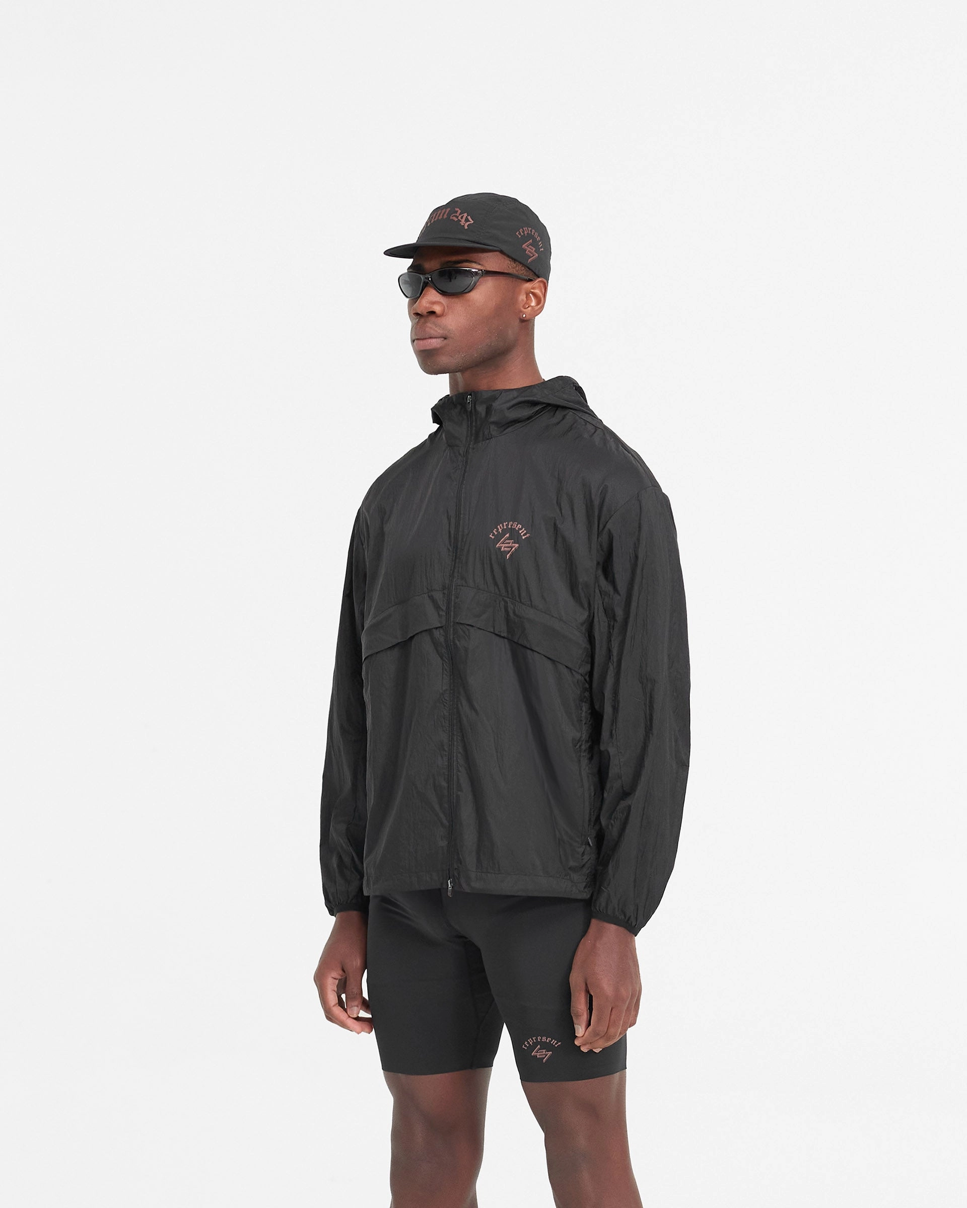 WG247 Running Jacket - Black Detachable Lining