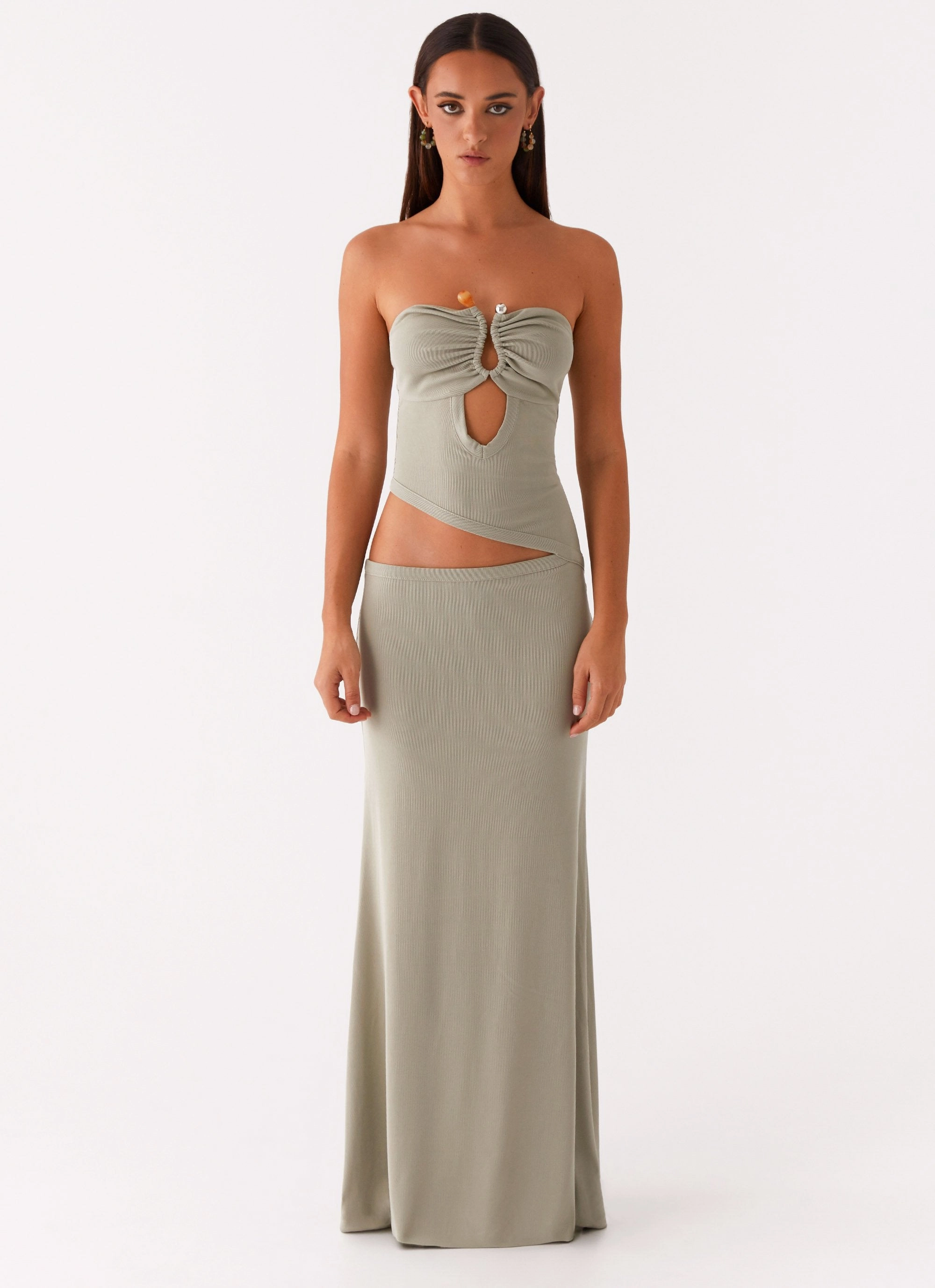 Wild Roses Maxi Dress - Sage OdorControlTreatment