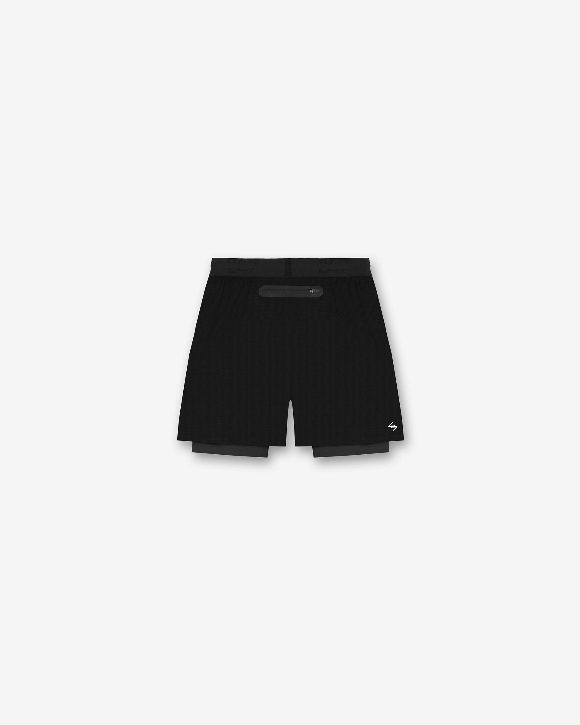 Versatile Layering Capability 247 Trail Short - Jet Black
