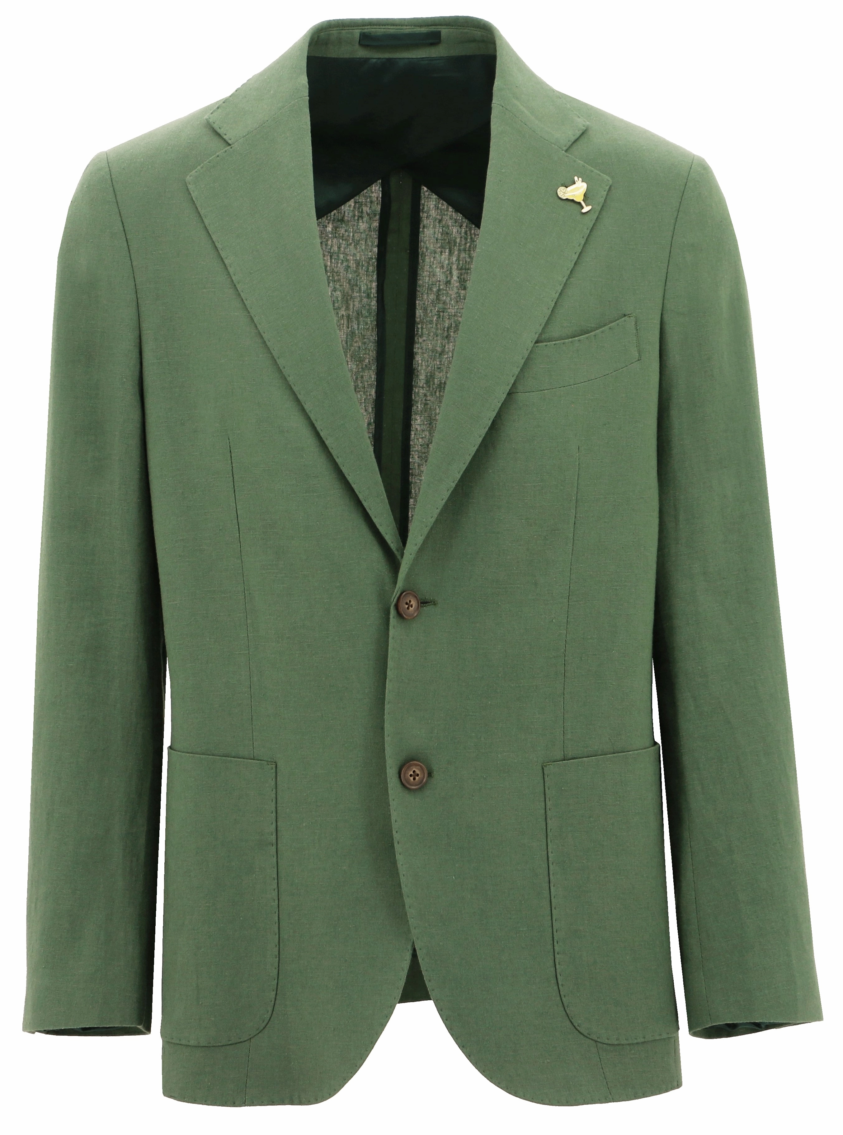 Softshell Construction Climate Adaptive Design Genoa Green Linen Sports Jacket