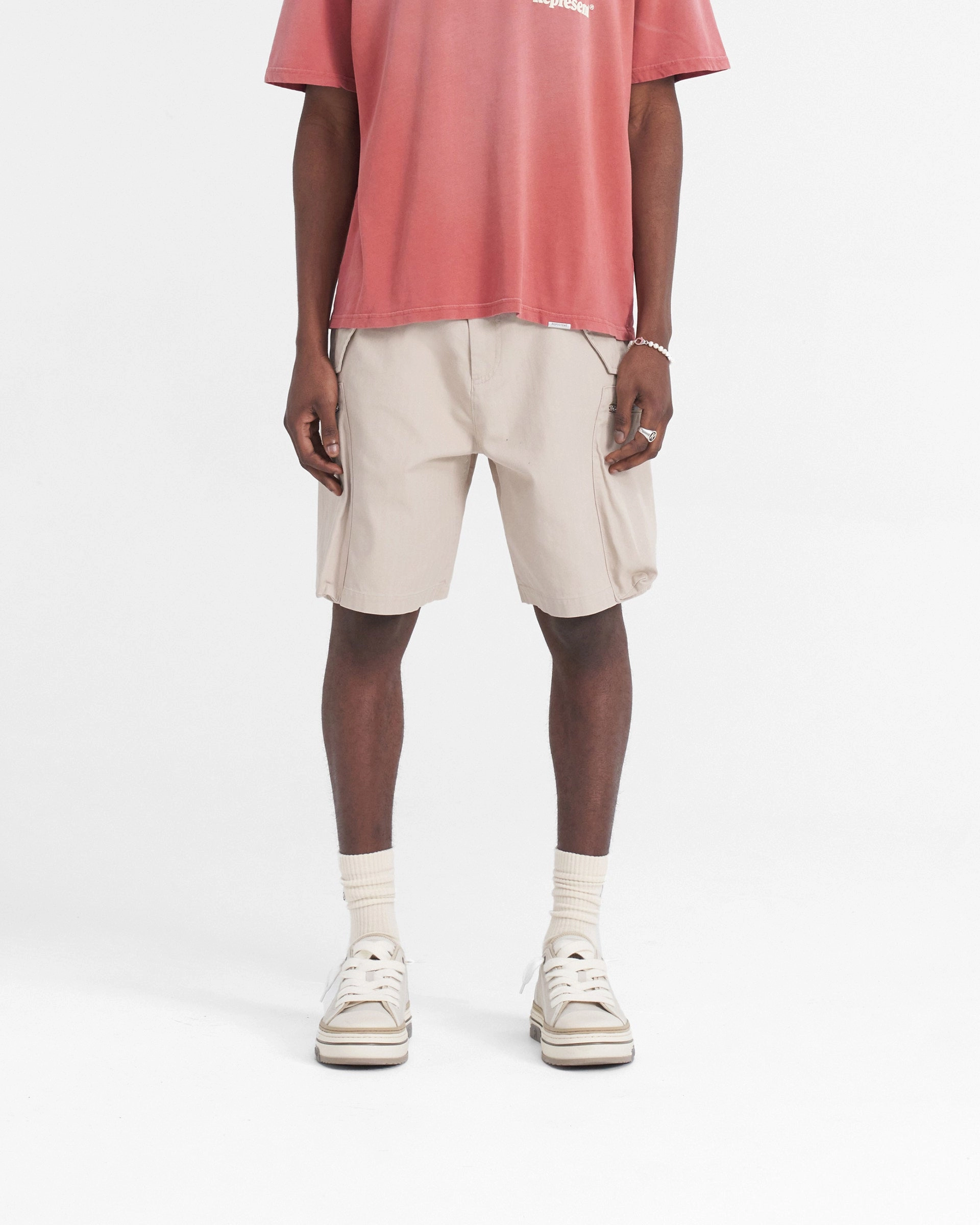 Workshop Short - Cashmere striped shorts Cool Breeze