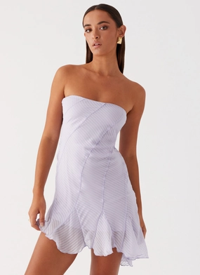Yolanda Mini Dress - Lavender Smart Blend Natural Form
