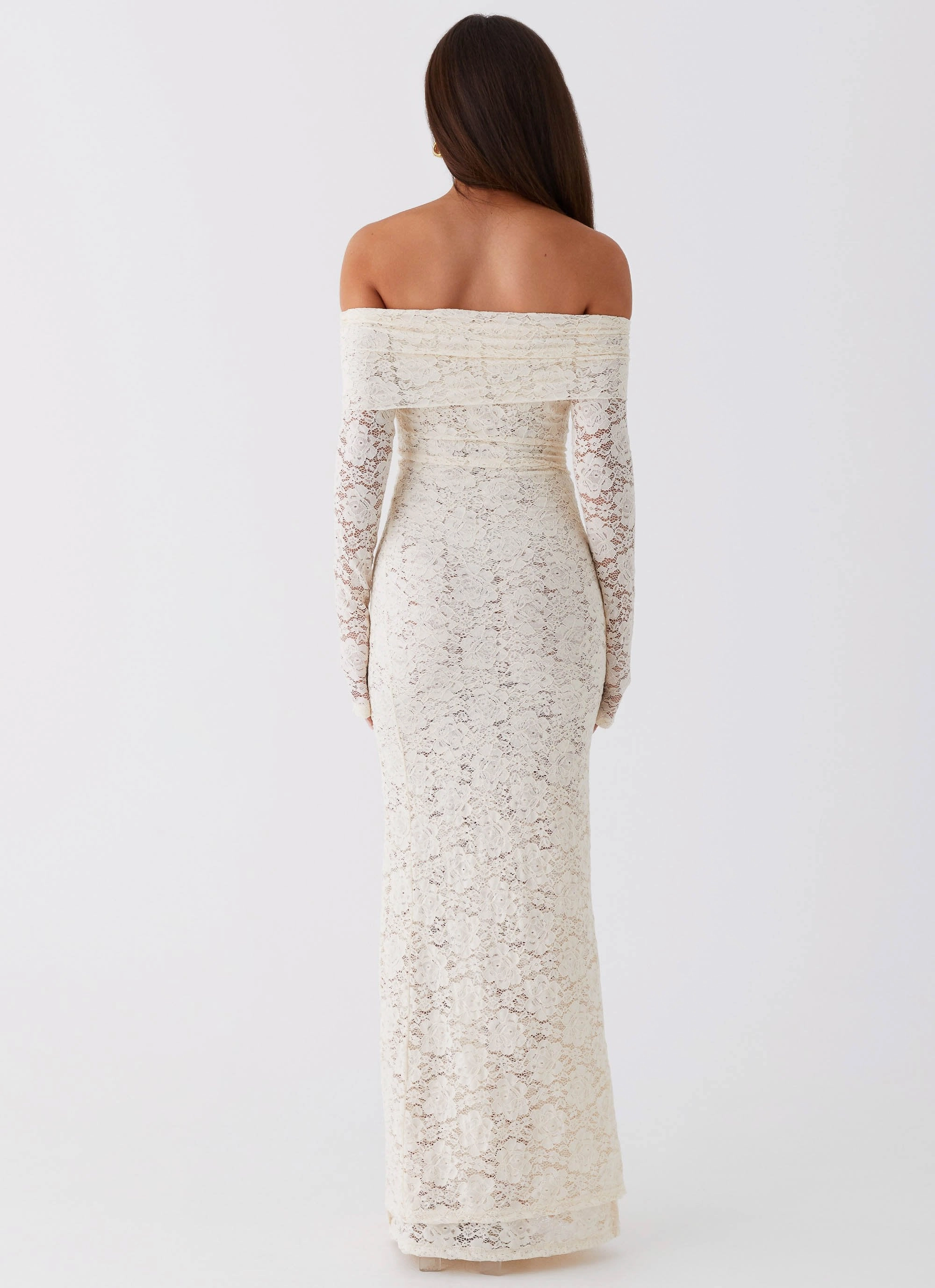 Yours Always Lace Maxi Dress - Ivory Casual Edge