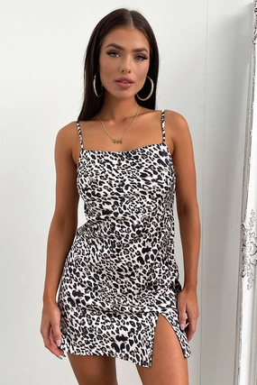 understated look Zara Dress - Silk Leopard