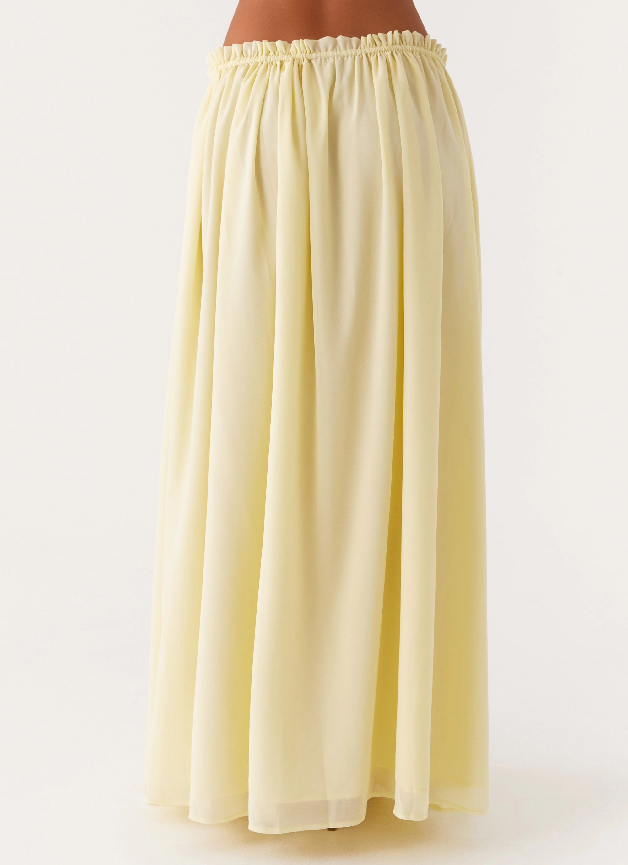 Exclusive Drop Zaya Maxi Skirt - Yellow