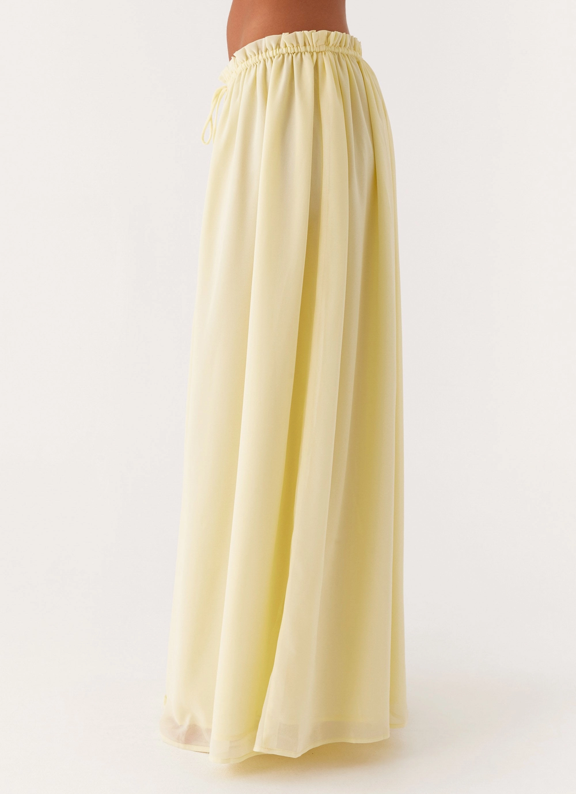 Creative Look Layer Combo Zaya Maxi Skirt - Yellow