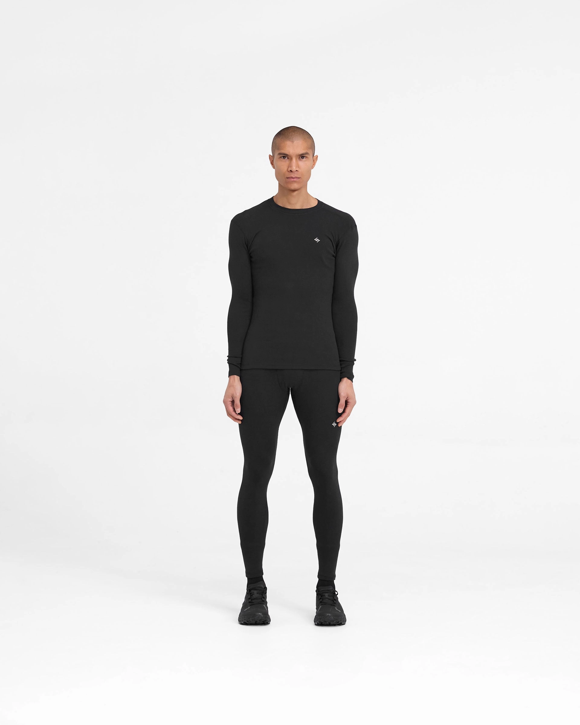UV Protection Clean Lines 247 Ribbed Legging - Black