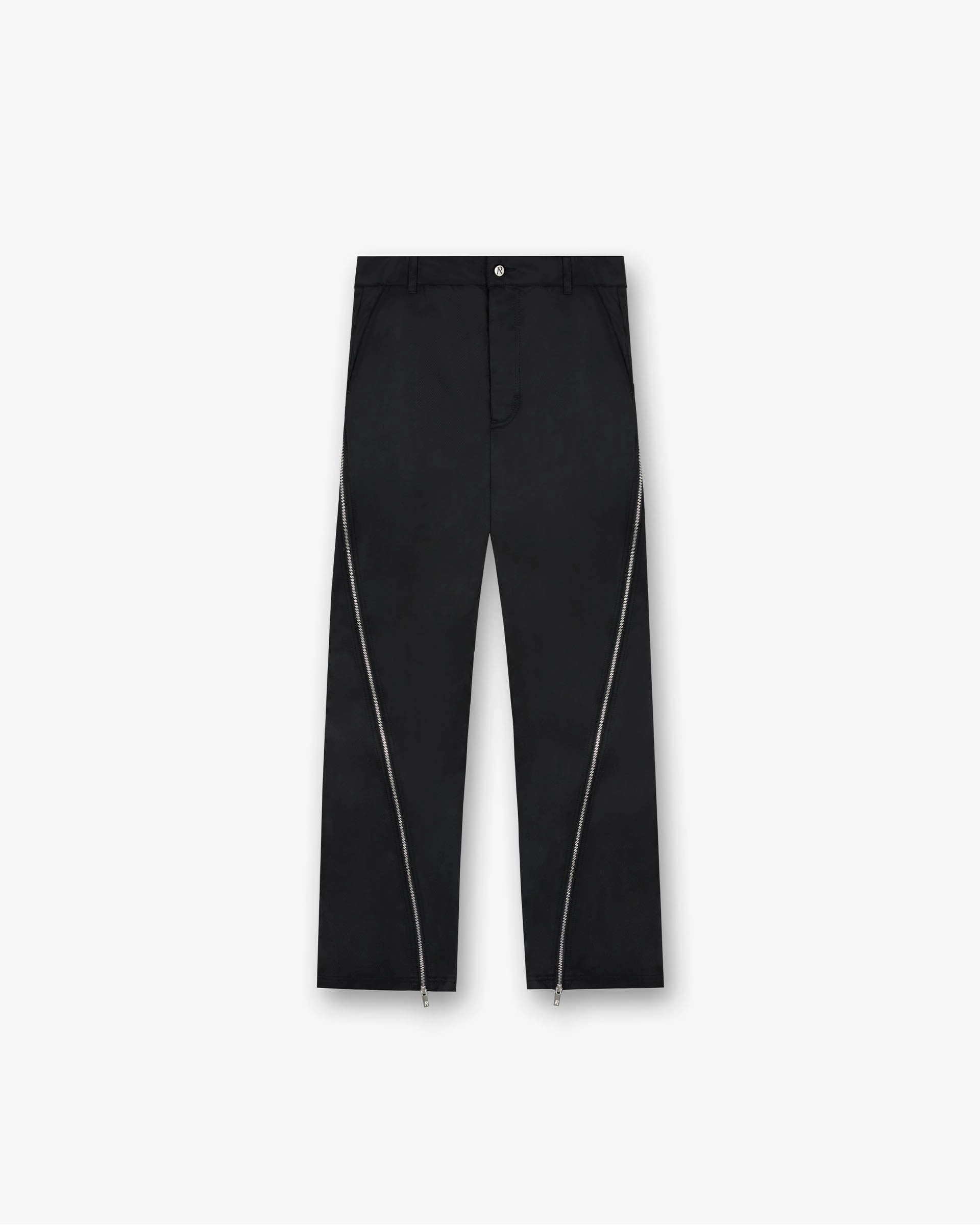Zip Panel Pant - Jet Black Ready For Action